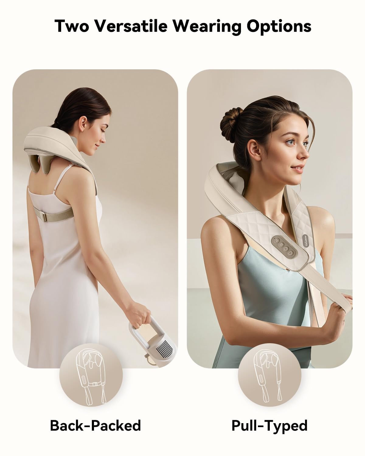 Nexila™ Heated Neck Massager ⭐⭐⭐⭐⭐ (4.9/5) 11872 Reviews