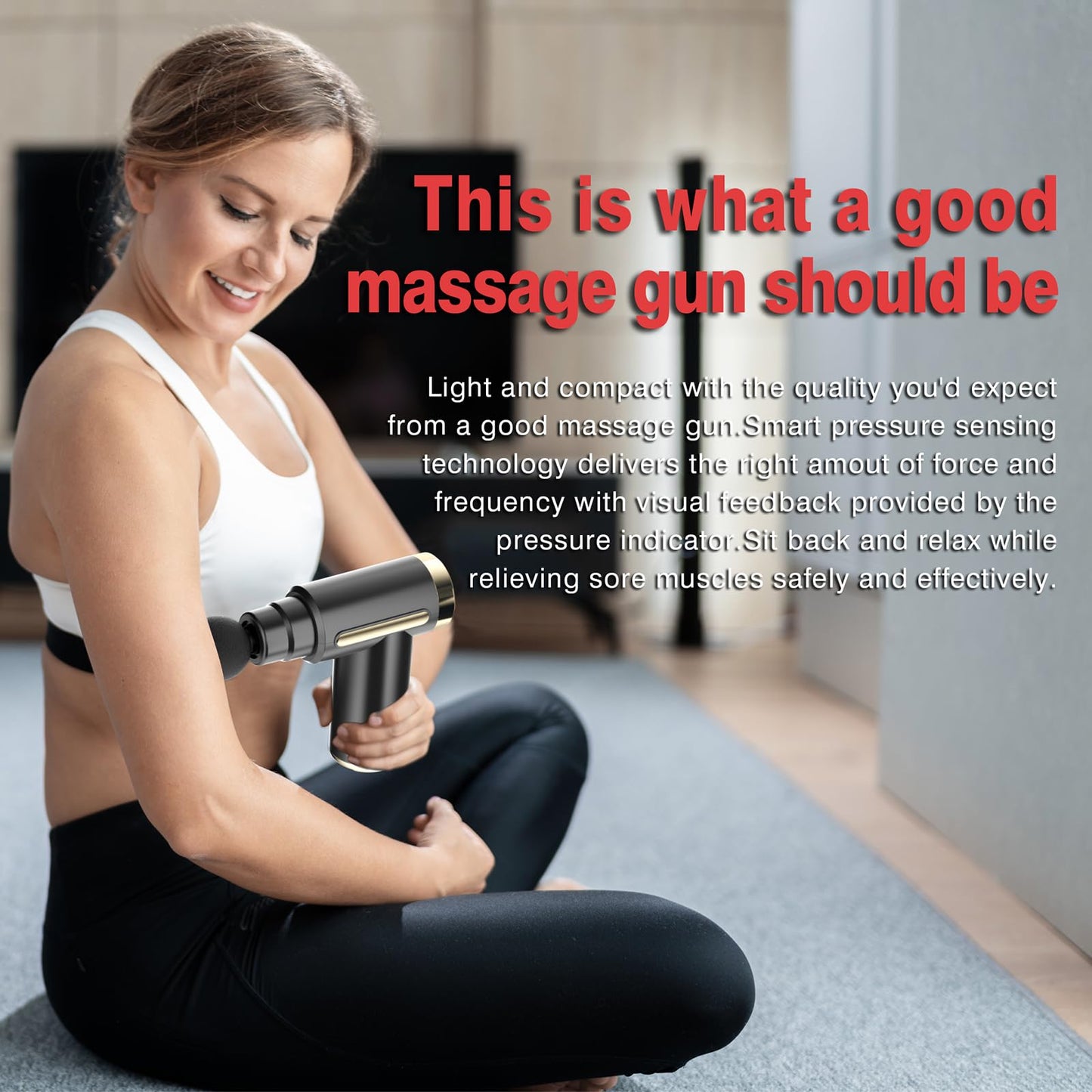 Ultra Gun Massager Muscle Relaxation For Full Body Pain Relief, Unisex 1 Year Warranty ⭐⭐⭐⭐⭐ (4.9/5) 456 Reviews