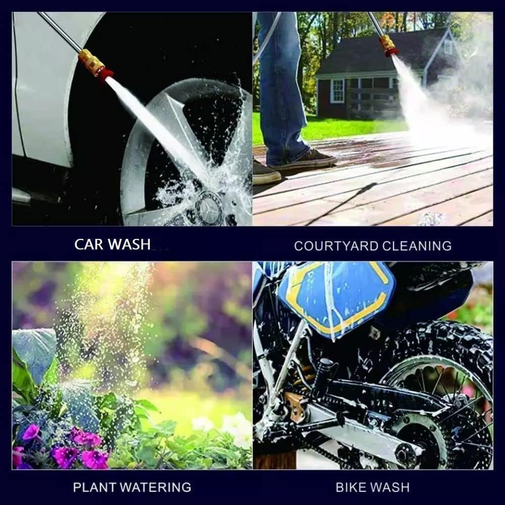 High Pressure Washer Water Gun 48V 12000mAh Car Wash and Bike Cleaning - 6 month warranty ⭐⭐⭐⭐⭐ (4.9/5) 851 Reviews