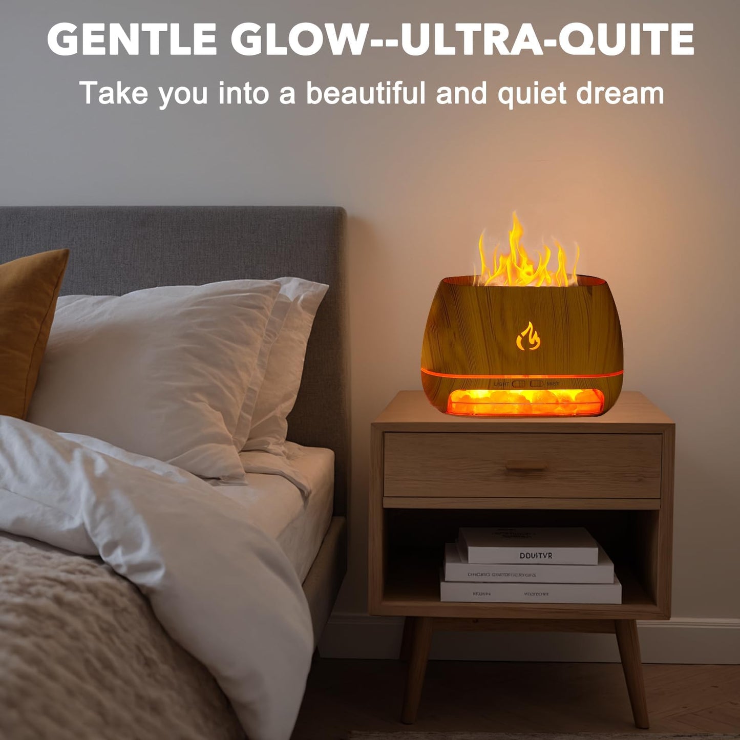 3-in-1 Ultrasonic Essential Oil Diffuser & Himalayan Salt Lamp Diffuser & 7 Colours Changing- 6 Month Warranty ⭐⭐⭐⭐⭐ (4.9/5) 156 Reviews