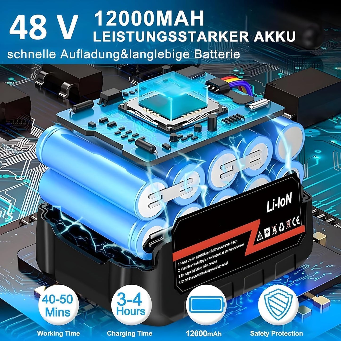 High Pressure Washer Water Gun 48V 12000mAh Car Wash and Bike Cleaning - 6 month warranty ⭐⭐⭐⭐⭐ (4.9/5) 851 Reviews