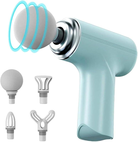 Mini Massage Gun for Deep Tissue, Muscle & Body Pain Relief  with 6 month warranty ⭐⭐⭐⭐⭐ (4.9/5) 1896 Reviews