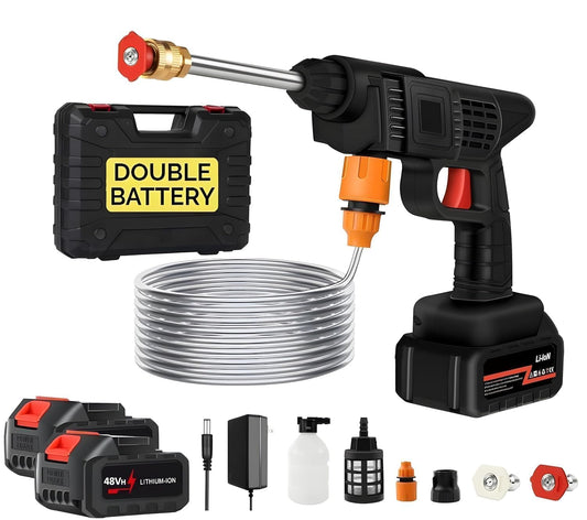 High Pressure Washer Water Gun 48V 12000mAh Car Wash and Bike Cleaning - 6 month warranty ⭐⭐⭐⭐⭐ (4.9/5) 851 Reviews