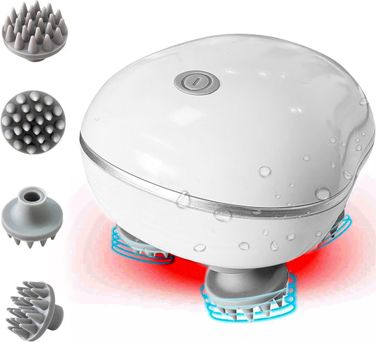 Electric Scalp Massager for Hair Growth, Body Massager (MultiColor) - 1 Year Warranty ⭐⭐⭐⭐⭐ (4.9/5) 286 Reviews