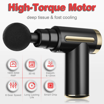 Ultra Gun Massager Muscle Relaxation For Full Body Pain Relief, Unisex 1 Year Warranty ⭐⭐⭐⭐⭐ (4.9/5) 456 Reviews