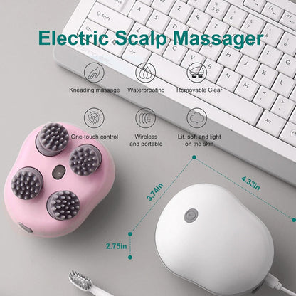 Electric Scalp Massager for Hair Growth, Body Massager (MultiColor) - 1 Year Warranty ⭐⭐⭐⭐⭐ (4.9/5) 286 Reviews