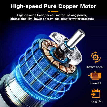 High Pressure Washer Water Gun 48V 12000mAh Car Wash and Bike Cleaning - 6 month warranty ⭐⭐⭐⭐⭐ (4.9/5) 851 Reviews