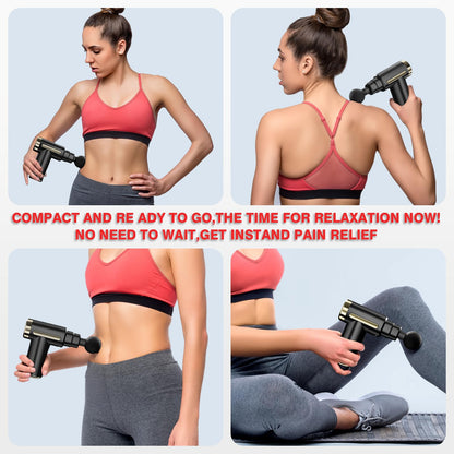 Ultra Gun Massager Muscle Relaxation For Full Body Pain Relief, Unisex 1 Year Warranty ⭐⭐⭐⭐⭐ (4.9/5) 456 Reviews