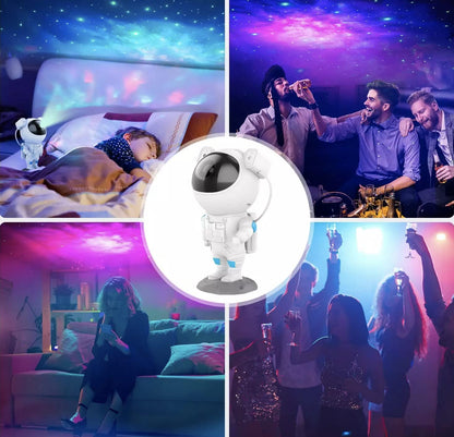 Nexila Astronaut Baby Star Projector, 30 Projection Modes 360 night Lamp with Timer Remote, Dimmable Combinations Romantic Starry Sky Best Gift for